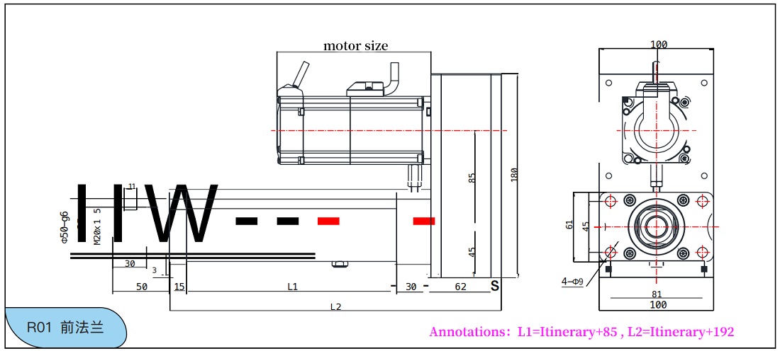EDA60 Foldable Series Dimensions