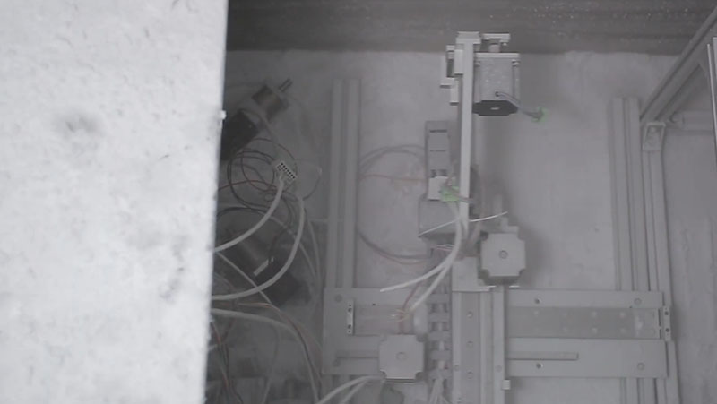 Motor and linear module testing video at low temperature -80 ℃